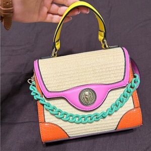 Aldo Colorful Designer Women's Handbag